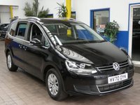 USED 2020 70 VOLKSWAGEN SHARAN 1.4 SE NAVIGATION TSI DSG 5d 148 BHP 7 SEAT SAT NAV CRUISE CONTROL PARKING SENSORS 1 OWNER SERVICE HISTORY 6 MONTHS GOLD WARRANTY