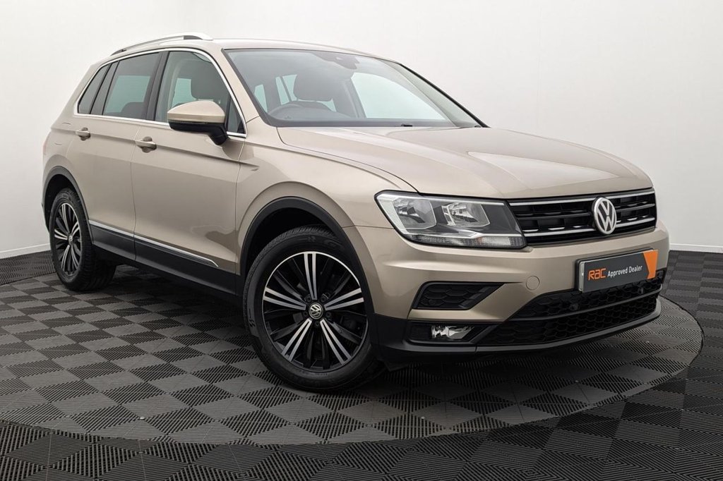 USED 2018 67 VOLKSWAGEN TIGUAN 2.0 SE NAV TDI BMT 5d 148 BHP Sat Nav Apple Car Play