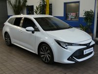 USED 2021 21 TOYOTA COROLLA 1.8 DESIGN 5d 121 BHP SAT NAV PART LEATHER HEATED SEATS REAR VIEW CAMERA CRUISE CONTROL PARKING SENSORS 1 OWNER SERVICE HISTORY 10 YR TOYOTA WARRANTY TILL APRIL 2031