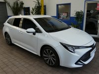 USED 2021 21 TOYOTA COROLLA 1.8 DESIGN 5d 121 BHP SAT NAV PART LEATHER HEATED SEATS REAR VIEW CAMERA CRUISE CONTROL PARKING SENSORS 1 OWNER SERVICE HISTORY 10 YR TOYOTA WARRANTY TILL APRIL 2031