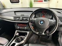 USED 2012 12 BMW X1 2.0 XDRIVE18D M SPORT 5d 141 BHP FRONT + REAR SENSORS / LEATHER