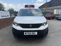 USED 2019 69 PEUGEOT PARTNER 1.5 BLUEHDI PROFESSIONAL L1 101 BHP FULL HISTORY-2 KEYS-FRESH MOT
