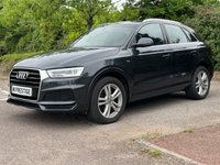 USED 2018 18 AUDI Q3 1.4 TFSI S LINE EDITION 5d 148 BHP SATNAV - C/CONTROL-PARKING AIDS