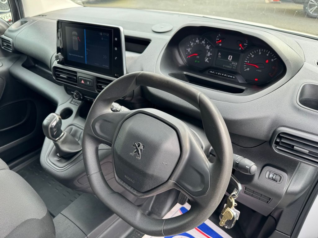 USED 2020 20 PEUGEOT PARTNER 1.5 BLUEHDI PROFESSIONAL L1 101 BHP GREAT SPEC,EXCELLENT CONDITION