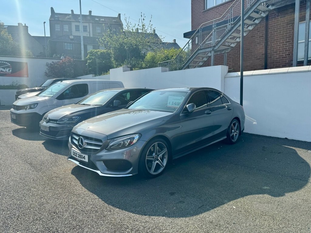USED 2018 67 MERCEDES-BENZ C-CLASS 2.1 C 220 D AMG LINE 4d 170 BHP IMMACULATE CONDITION THROUGHOUT