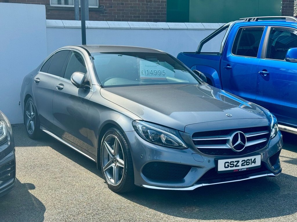 USED 2018 67 MERCEDES-BENZ C-CLASS 2.1 C 220 D AMG LINE 4d 170 BHP IMMACULATE CONDITION THROUGHOUT