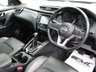 USED 2017 67 NISSAN QASHQAI 1.6 DCI TEKNA XTRONIC 5d 128 BHP Finished in MAGNETIC RED METALLIC with contrasting EBONY HEATED PART LEATHER SEATS. The Qashqai is one of the best selling SUV's around at the moment. This desireable edition new shape is comfy, easy to drive and has enough space for 5 adults. Features include, Pan Roof, Sat Nav, DAB Radio, 360 Reverse Cameras, Auto Parking, B/Tooth, 19" Alloys and much more. Dealer serviced at 8014 miles, 11865 miles, 14130 miles, 16420 miles, 26446 miles and on arrival at 34606 miles.