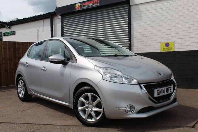 2014 14 Peugeot 208 1.2 ACTIVE 5d 82 BHP
