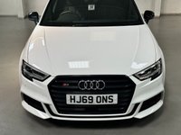 USED 2019 69 AUDI A3 2.0 S3 SPORTBACK TFSI QUATTRO BLACK EDITION 5d 296 BHP SUPERSPORTS+NAV+B&O+CARPLAY