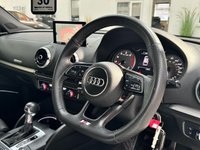 USED 2019 69 AUDI A3 2.0 S3 SPORTBACK TFSI QUATTRO BLACK EDITION 5d 296 BHP SUPERSPORTS+NAV+B&O+CARPLAY