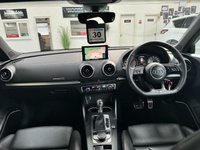 USED 2019 69 AUDI A3 2.0 S3 SPORTBACK TFSI QUATTRO BLACK EDITION 5d 296 BHP SUPERSPORTS+NAV+B&O+CARPLAY