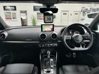 USED 2019 69 AUDI A3 2.0 S3 SPORTBACK TFSI QUATTRO BLACK EDITION 5d 296 BHP SUPERSPORTS+NAV+B&O+CARPLAY