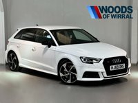USED 2019 69 AUDI A3 2.0 S3 SPORTBACK TFSI QUATTRO BLACK EDITION 5d 296 BHP SUPERSPORTS+NAV+B&O+CARPLAY