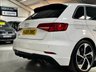 USED 2019 69 AUDI A3 2.0 S3 SPORTBACK TFSI QUATTRO BLACK EDITION 5d 296 BHP SUPERSPORTS+NAV+B&O+CARPLAY