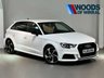 USED 2019 69 AUDI A3 2.0 S3 SPORTBACK TFSI QUATTRO BLACK EDITION 5d 296 BHP SUPERSPORTS+NAV+B&O+CARPLAY