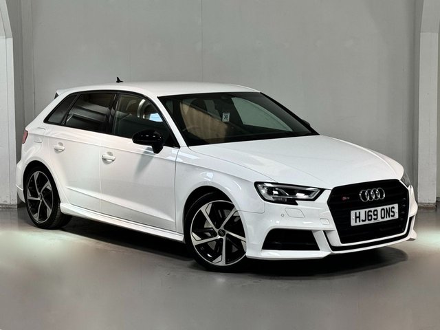2019 69 Audi A3 2.0 S3 SPORTBACK TFSI QUATTRO BLACK EDITION 5d 296 BHP