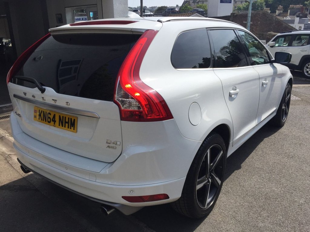 USED 2014 64 VOLVO XC60 2.4 D4 R-DESIGN LUX NAV AWD 5d 178 BHP FULL SERICE HISTORY POLESTAR UPGRAD