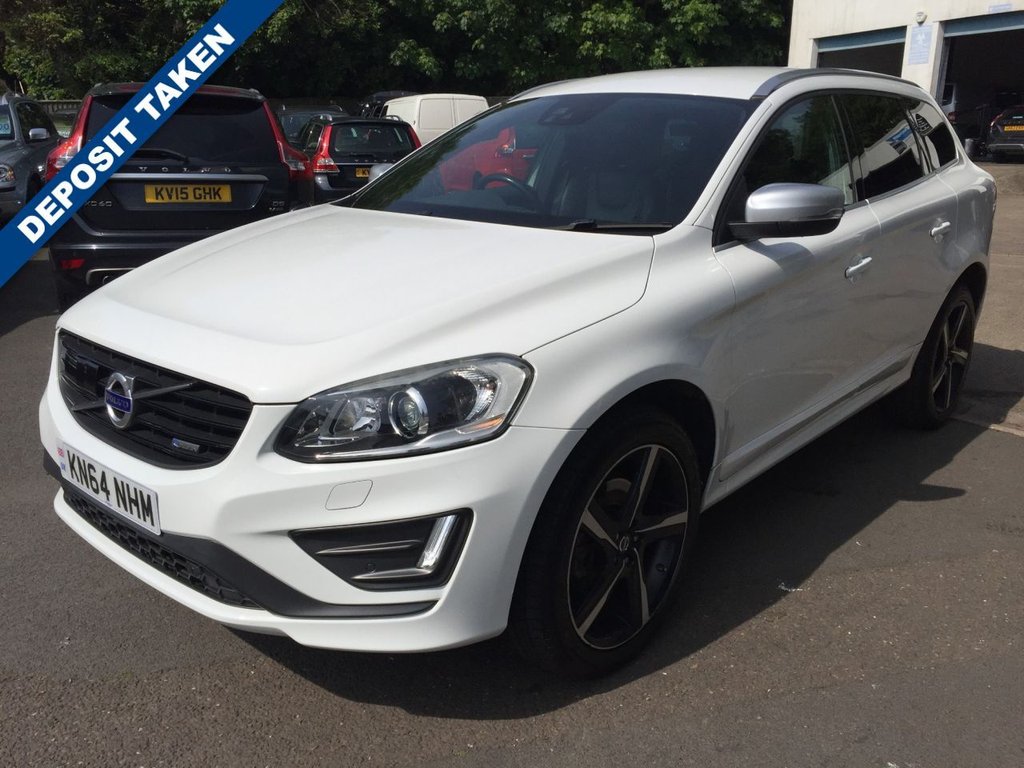 USED 2014 64 VOLVO XC60 2.4 D4 R-DESIGN LUX NAV AWD 5d 178 BHP FULL SERICE HISTORY POLESTAR UPGRAD