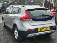 USED 2015 15 VOLVO V40 1.6 D2 CROSS COUNTRY SE 5d 113 BHP THIS CAR COMES WITH 6 MONTHS WARRANTY BREAKDOWN COVER AND RECOVERY +   CRUISE CONTROL +  DAB RADIO +  BLUETOOTH PHONE+  AUDIO CONNECTIVITY+  USB CONNECTION+  FRONT HEATED SEATS+  COLLISION CONTROL+  RAIN SENSORS+  HALF LEATHER TRIM+  DUAL ZONE CLIMATE CONTROL+  16 INCH ALLOY WHEELS