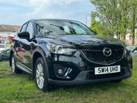 USED 2014 14 MAZDA CX-5 2.0 SE-L NAV 5d 163 BHP FRONT AND REAR PARKING SENSORS +   BLUETOOTH CONNECTIVITY +   SAT NAV +   USB CONNECTIVITY +   AUX CONNECTIVITY +  CRUISE CONTROL +   DUAL ZONE CLIMATE CONTROL +   TRACTION CONTROL +   DAY TIME RUNNING LIGHTS +   6 SPEED MANUAL +   2 KEYS +   FULL SERVICE HISTORY +   17 INCH ALLOY WHEELS