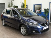 USED 2011 61 SEAT ALHAMBRA 2.0 CR TDI SE LUX DSG 5d 140 BHP TOP OF THE RANGE 7 SEATS SAT NAV PANORAMIC SUNROOF LEATHER HEATED SEATS REAR VIEW CAMERA  3 OWNERS EXCELLENT SERVICE HISTORY