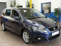 USED 2011 61 SEAT ALHAMBRA 2.0 CR TDI SE LUX DSG 5d 140 BHP TOP OF THE RANGE 7 SEATS SAT NAV PANORAMIC SUNROOF LEATHER HEATED SEATS REAR VIEW CAMERA  3 OWNERS EXCELLENT SERVICE HISTORY
