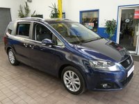 USED 2011 61 SEAT ALHAMBRA 2.0 CR TDI SE LUX DSG 5d 140 BHP TOP OF THE RANGE 7 SEATS SAT NAV PANORAMIC SUNROOF LEATHER HEATED SEATS REAR VIEW CAMERA  3 OWNERS EXCELLENT SERVICE HISTORY