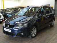USED 2011 61 SEAT ALHAMBRA 2.0 CR TDI SE LUX DSG 5d 140 BHP TOP OF THE RANGE 7 SEATS SAT NAV PANORAMIC SUNROOF LEATHER HEATED SEATS REAR VIEW CAMERA  3 OWNERS EXCELLENT SERVICE HISTORY