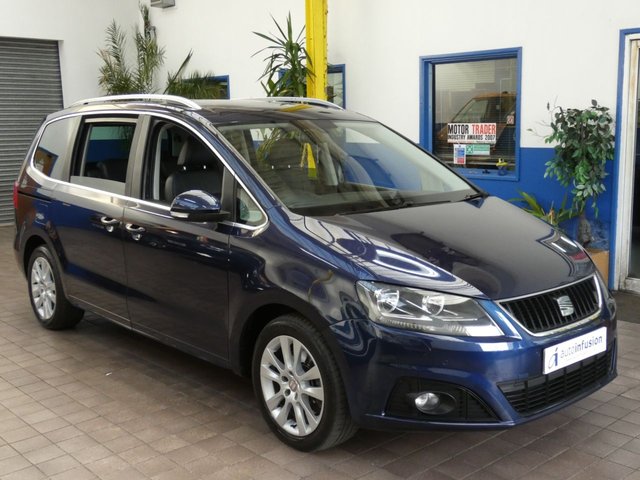 2011 61 Seat Alhambra 2.0 CR TDI SE LUX DSG 5d 140 BHP