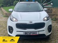 USED 2017 17 KIA SPORTAGE 1.7 CRDI 3 ISG 5d 139 BHP GREAT SPEC 2017 KIA SPORTAGE 3 CRDi SUV 5DR AUTOMATIC - FULL HEATED LEATHER - PANORAMIC GLASS ROOF - SATELLITE NAVIGATION - 2 OWNERS - SERVICE HISTORY