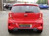 USED 2021 21 KIA PICANTO 1.0 GT-LINE 5d 66 BHP Finished in CHILLI RED  with HEATED BLACK LEATHER Trim. This is an excellent Top of the Range small car for the money. High quality and neatly designed interior. Great to drive and cheap to run. Also offers plenty of space for passengers with 5 doors. Features include DAB RADIO, Apple Play, Leather Trim, Rear View Camera, Alloys, B/Tooth, Power folding mirrors and much more. Serviced at 2930 miles, 6352 miles, and on arrival at 12584 miles.
