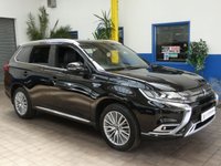 USED 2020 70 MITSUBISHI OUTLANDER 2.4 PHEV EXCEED SAFETY 5d 222 BHP SAT NAV HEATED LEATHER INTERIOR REAR VIEW CAMERA CRUISE CONTROL PARKING SENSORS 1 OWNER EXCELLENT SERVICE HISTORY MITSUBISHI WARRANTY TILL SEPT 2025