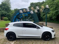 USED 2016 16 VOLKSWAGEN SCIROCCO 1.4 GT TSI BLUEMOTION TECHNOLOGY 2d 123 BHP RARE 2016 VW SCIROCCO GT BLUEMOTION TECH TSi 3DR - 1 FORMER KEEPER - FULL SERVICE HISTORY - SATELLITE NAVIGATION - 1/2 LEATHER SPORTS INTERIOR - 18 INCH GLOSS BLACK UPGRADE ALLOYS
