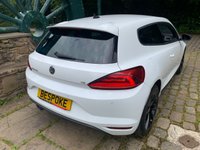 USED 2016 16 VOLKSWAGEN SCIROCCO 1.4 GT TSI BLUEMOTION TECHNOLOGY 2d 123 BHP RARE 2016 VW SCIROCCO GT BLUEMOTION TECH TSi 3DR - 1 FORMER KEEPER - FULL SERVICE HISTORY - SATELLITE NAVIGATION - 1/2 LEATHER SPORTS INTERIOR - 18 INCH GLOSS BLACK UPGRADE ALLOYS