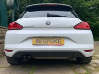 USED 2016 16 VOLKSWAGEN SCIROCCO 1.4 GT TSI BLUEMOTION TECHNOLOGY 2d 123 BHP RARE 2016 VW SCIROCCO GT BLUEMOTION TECH TSi 3DR - 1 FORMER KEEPER - FULL SERVICE HISTORY - SATELLITE NAVIGATION - 1/2 LEATHER SPORTS INTERIOR - 18 INCH GLOSS BLACK UPGRADE ALLOYS