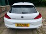 USED 2016 16 VOLKSWAGEN SCIROCCO 1.4 GT TSI BLUEMOTION TECHNOLOGY 2d 123 BHP RARE 2016 VW SCIROCCO GT BLUEMOTION TECH TSi 3DR - 1 FORMER KEEPER - FULL SERVICE HISTORY - SATELLITE NAVIGATION - 1/2 LEATHER SPORTS INTERIOR - 18 INCH GLOSS BLACK UPGRADE ALLOYS