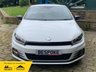 USED 2016 16 VOLKSWAGEN SCIROCCO 1.4 GT TSI BLUEMOTION TECHNOLOGY 2d 123 BHP RARE 2016 VW SCIROCCO GT BLUEMOTION TECH TSi 3DR - 1 FORMER KEEPER - FULL SERVICE HISTORY - SATELLITE NAVIGATION - 1/2 LEATHER SPORTS INTERIOR - 18 INCH GLOSS BLACK UPGRADE ALLOYS