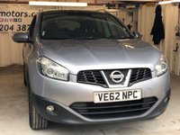 USED 2013 62 NISSAN QASHQAI 1.6 N-TEC PLUS 5d 117 BHP+PANORAMIC SUNROOF+360 CAMERA SERVICE HISTORY+360 CAMERA+NAV+PANO SUNROOF+SENSORS+CRUISE+AIRCON+1 KEY ONLY+BLUETOOTH+DAB+HPI CLEAR