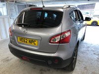 USED 2013 62 NISSAN QASHQAI 1.6 N-TEC PLUS 5d 117 BHP+PANORAMIC SUNROOF+360 CAMERA SERVICE HISTORY+360 CAMERA+NAV+PANO SUNROOF+SENSORS+CRUISE+AIRCON+1 KEY ONLY+BLUETOOTH+DAB+HPI CLEAR