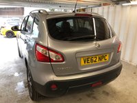 USED 2013 62 NISSAN QASHQAI 1.6 N-TEC PLUS 5d 117 BHP+PANORAMIC SUNROOF+360 CAMERA SERVICE HISTORY+360 CAMERA+NAV+PANO SUNROOF+SENSORS+CRUISE+AIRCON+1 KEY ONLY+BLUETOOTH+DAB+HPI CLEAR