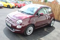 USED 2017 17 FIAT 500 1.2 LOUNGE DUALOGIC 3d 69 BHP VIEW AND RESERVE ONLINE,DIRECT FROM OUR WEBSITE