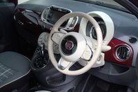 USED 2017 17 FIAT 500 1.2 LOUNGE DUALOGIC 3d 69 BHP VIEW AND RESERVE ONLINE,DIRECT FROM OUR WEBSITE