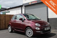USED 2017 17 FIAT 500 1.2 LOUNGE DUALOGIC 3d 69 BHP VIEW AND RESERVE ONLINE,DIRECT FROM OUR WEBSITE
