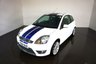 USED 2008 08 FORD FIESTA 2.0 ST 16V 3d-Here we have a future classic-2 Owners from new & only 27000 miles-Finished in Frozen white with Blue over the top stripes-Radio cd player-Aircon-half black leather upholstery-Front sports seats-17