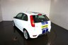 USED 2008 08 FORD FIESTA 2.0 ST 16V 3d-Here we have a future classic-2 Owners from new & only 27000 miles-Finished in Frozen white with Blue over the top stripes-Radio cd player-Aircon-half black leather upholstery-Front sports seats-17