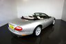USED 1998 S JAGUAR XK8 4.0 CONVERTIBLE 2d AUTO 290 BHP-FANTASTIC LOW MILEAGE EXAMPLE-FINISHED IN METEORITE SILVER METALLIC WITH CLASSIC IVORY LEATHER-18