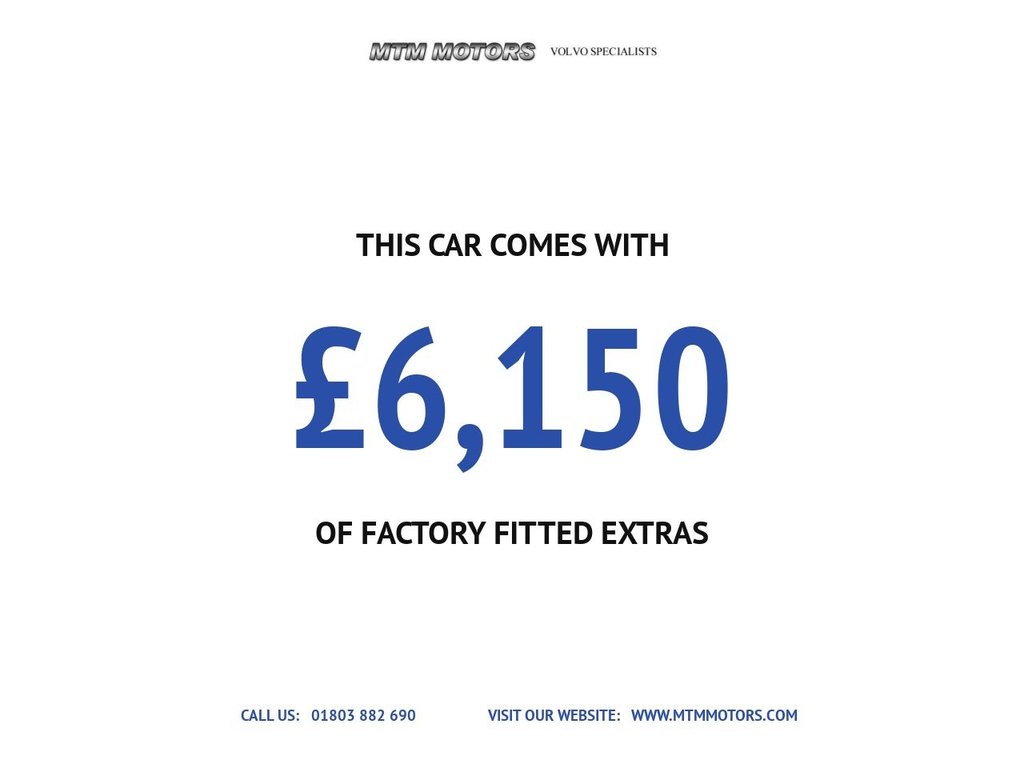 USED 2013 13 VOLVO XC60 2.4 D5 R-DESIGN LUX NAV AWD 5d 212 BHP WINTER PACK REAR SEAT ENTERTAINMENT