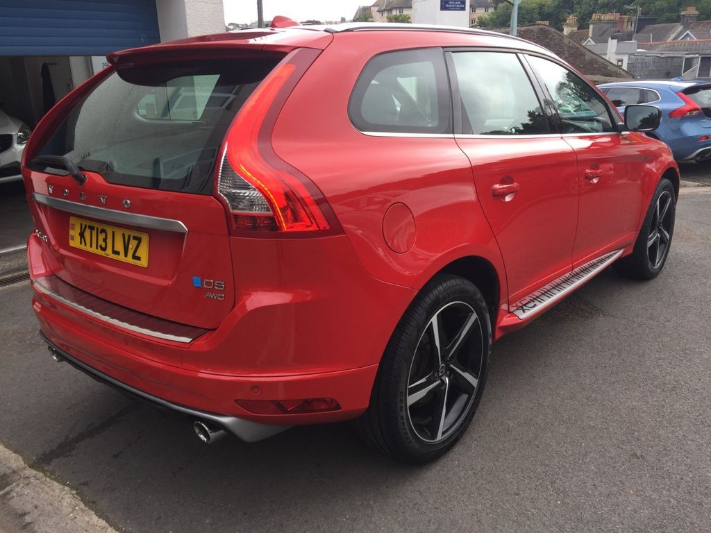 USED 2013 13 VOLVO XC60 2.4 D5 R-DESIGN LUX NAV AWD 5d 212 BHP WINTER PACK REAR SEAT ENTERTAINMENT