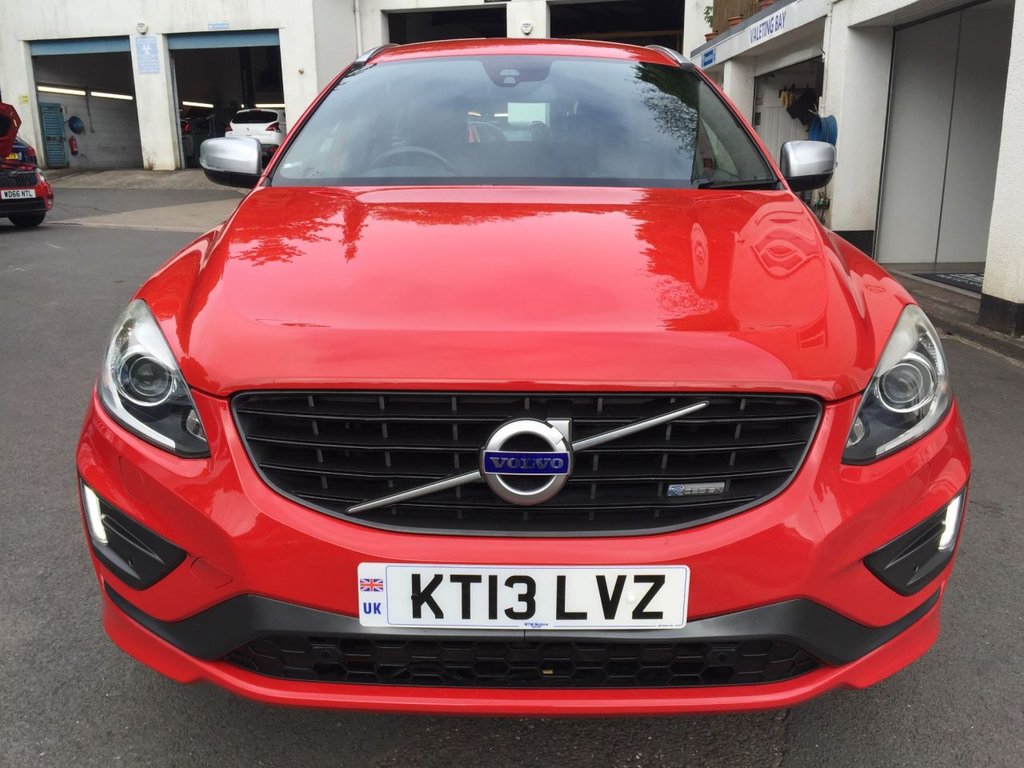 USED 2013 13 VOLVO XC60 2.4 D5 R-DESIGN LUX NAV AWD 5d 212 BHP WINTER PACK REAR SEAT ENTERTAINMENT