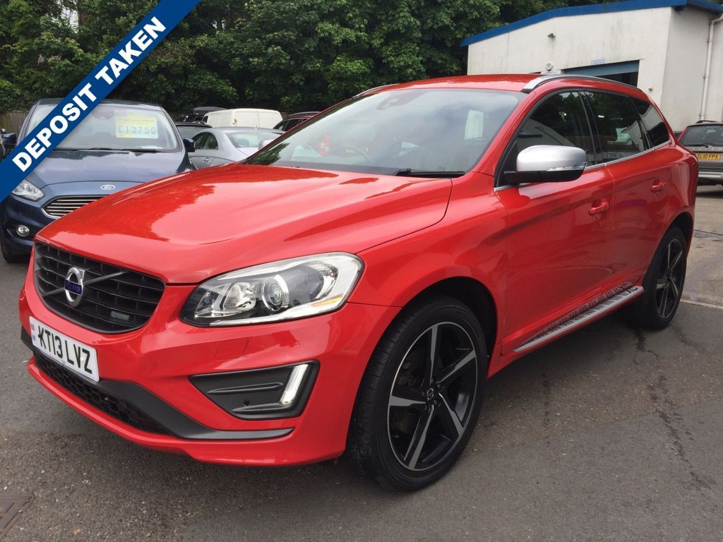 USED 2013 13 VOLVO XC60 2.4 D5 R-DESIGN LUX NAV AWD 5d 212 BHP WINTER PACK REAR SEAT ENTERTAINMENT